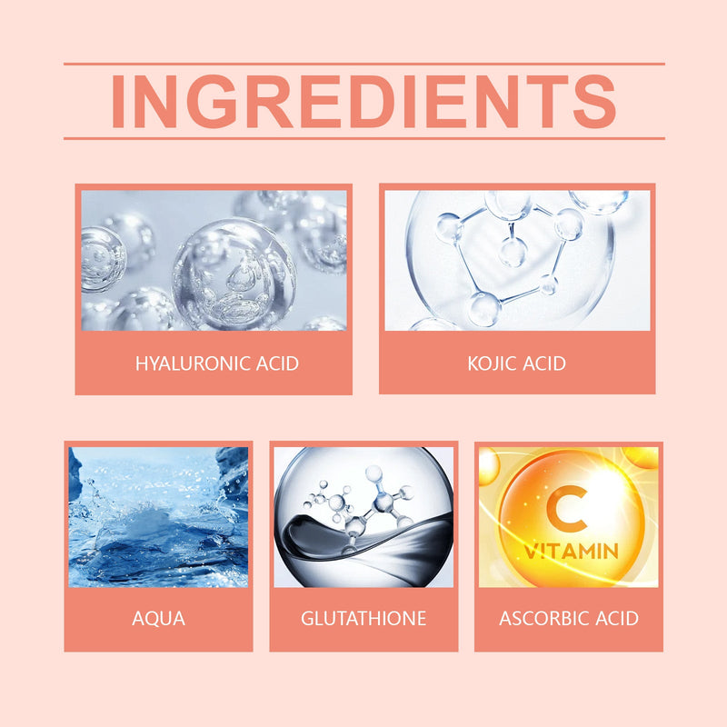 Kojic Acid Glutathione Essence Reduces Fine Lines Deep Moisturizing Moisturizing Whitening Skin Beauty Essence