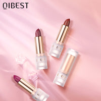 QIBEST Lipstick Velvet Matte Lipstick Not Easy To Fade Easy To Color Matte Lipstick