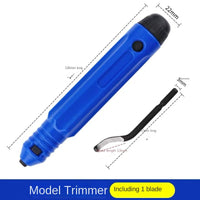 Rotating scraper deburring inner hole chamfering knife
