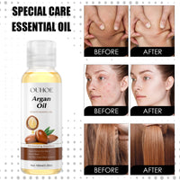 OUHOE Argan Oil Moisturizes And Tightens Skin, Strengthens Hair, Strengthens Hair, Softens Hair Care Multi-Effect Essential Oil