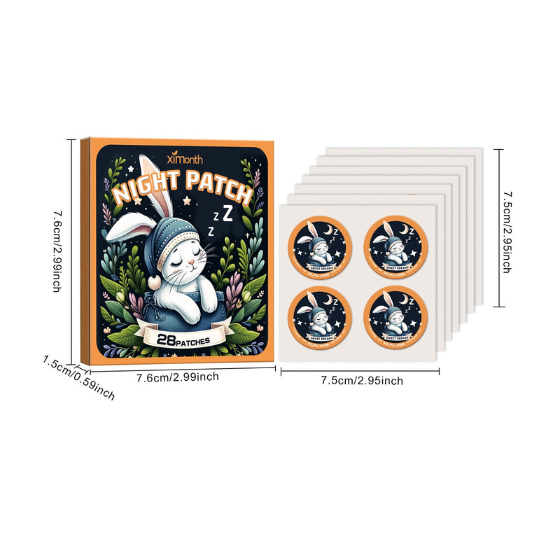 Night Patch, Care To Relieve Physical And Mental Fatigue To Help Sleep Cute Cartoon Sleep Patch