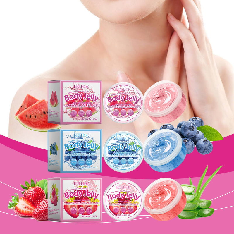 Body Gel Series, Moisturizing Body Care Moisturizing Oil Control Refreshing Skin Aloe Vera Gel
