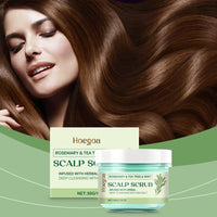 Hoegoa Rosemary Hair Scrub Gently Nourishes And Strengthens Hair And Scalp Care Cleansing Scrub