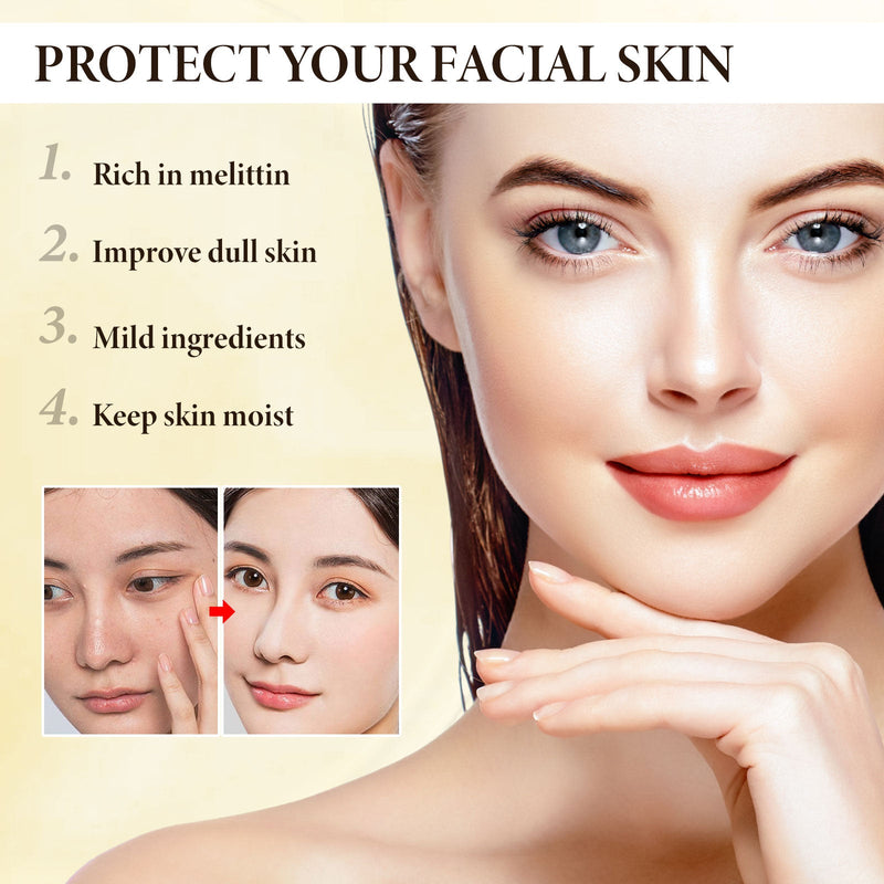 Bee-Venom Face Lotion, Fade Fine Neck Lines Around The Eyes Moist Firming Skin Filling Water Anti Aging