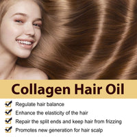 Maca Essence Repair Collagen, Repair Bifurcate Improve Hair Moist Smooth The Hair Essence