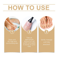 EELHOE Nail Care Solution Strong Repair Nail Surface Moisturizing Clear Gloss Smooth Nail Care Oil