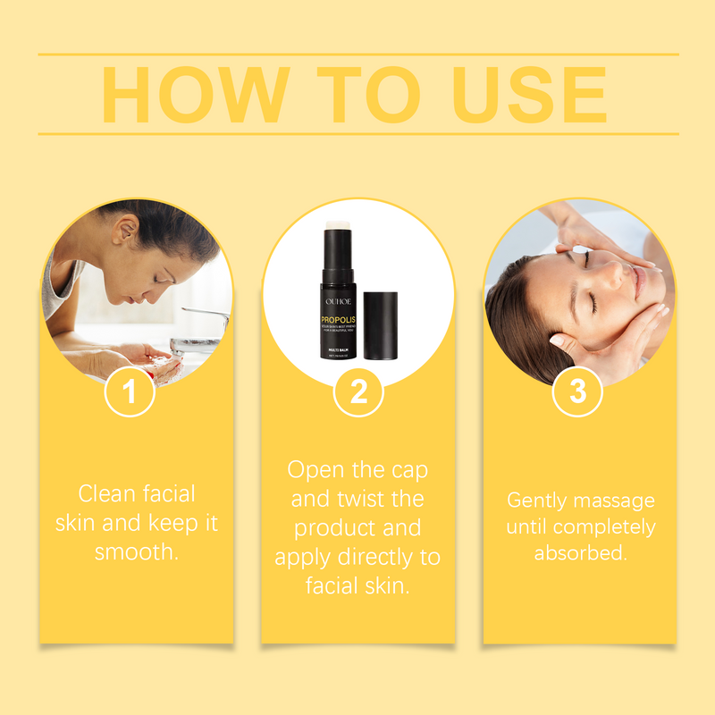 Propolis Eye Moisturizer, Moisturizing And Nourishing The Skin Around The Eyes, Firming, Lifting, Brightening And Anti-Wrinkle Care