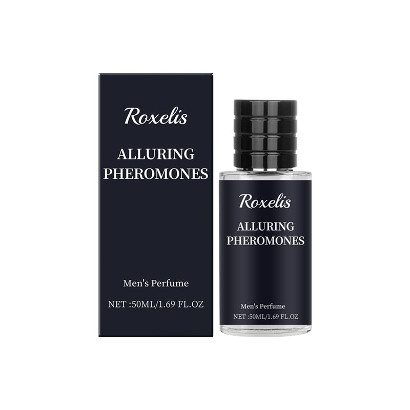 Roxelis Personality Men's Perfume Bergamot, Fragrance Stay Fragrance Lasting Release Male Charm Couple Dating Atmosphere Perfume
