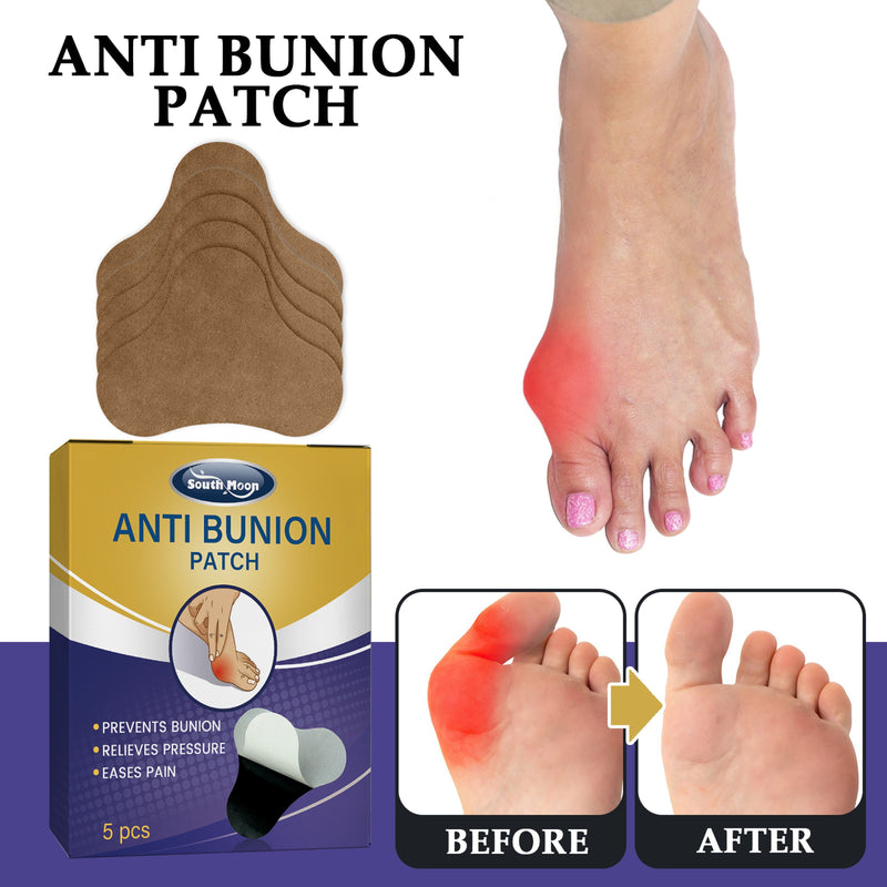South Moon Anti Bunion Patch, Corrective Foot Patch To Relieve Swelling And Pain Of Thumb Valgus