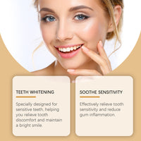 Oralhoe Turmeric Tooth Cleaning Powder Gently Cleans Teeth Tartar Daily Care Teeth Cleaning Powder