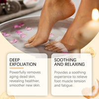 Ouhoe Foot Exfoliating Crystal Clay Series, Soften Foot Exfoliating, Moisturize, Refresh And Improve Rough Skin