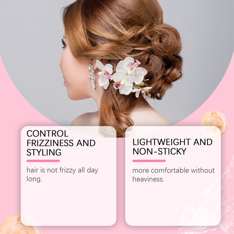 Hoegoa Hair Care & Styling Cream, Gentle, Soft And Glossy Natural Styling & Styling Nourishes Hair Everyday