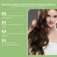 EELHOE Hair Essential Oil Treatment Capsule Hair Nutrition Relief Dry And Smooth Hair And Scalp Massage Essential Oil