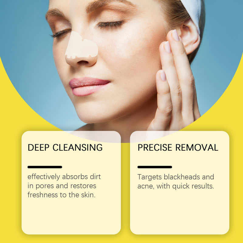 Hydrocolloid Nose Patch, Hydrocolloid Invisible Concealer To Remove Blackheads And Acne Facial Pore Cleaning Nose Patch