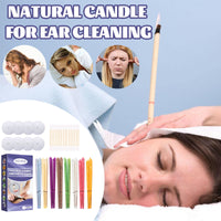 EELHOE Aromatherapy Ear Candle Gentle Cleansing Treatment Relaxing With Multicolor Ear Candle Set