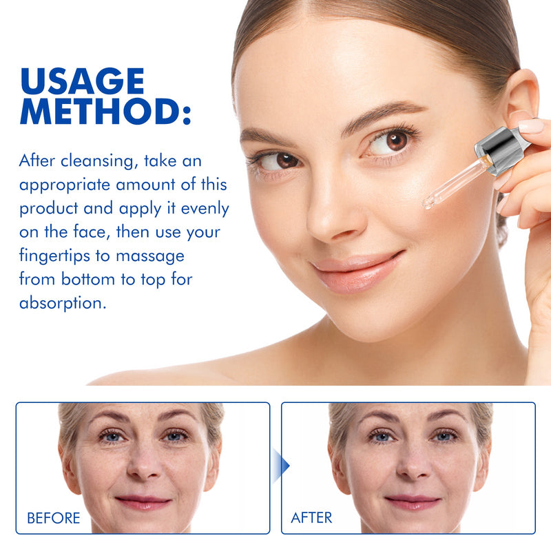 West&Month Firming Face Serum - Moisturizing Brightening, Reduces Fine Lines