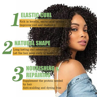 Elastic Volumizing Hair Cream, Anti-Frizz Curls Volumizing Natural Volumizing Styling Hair Treatment Elastin