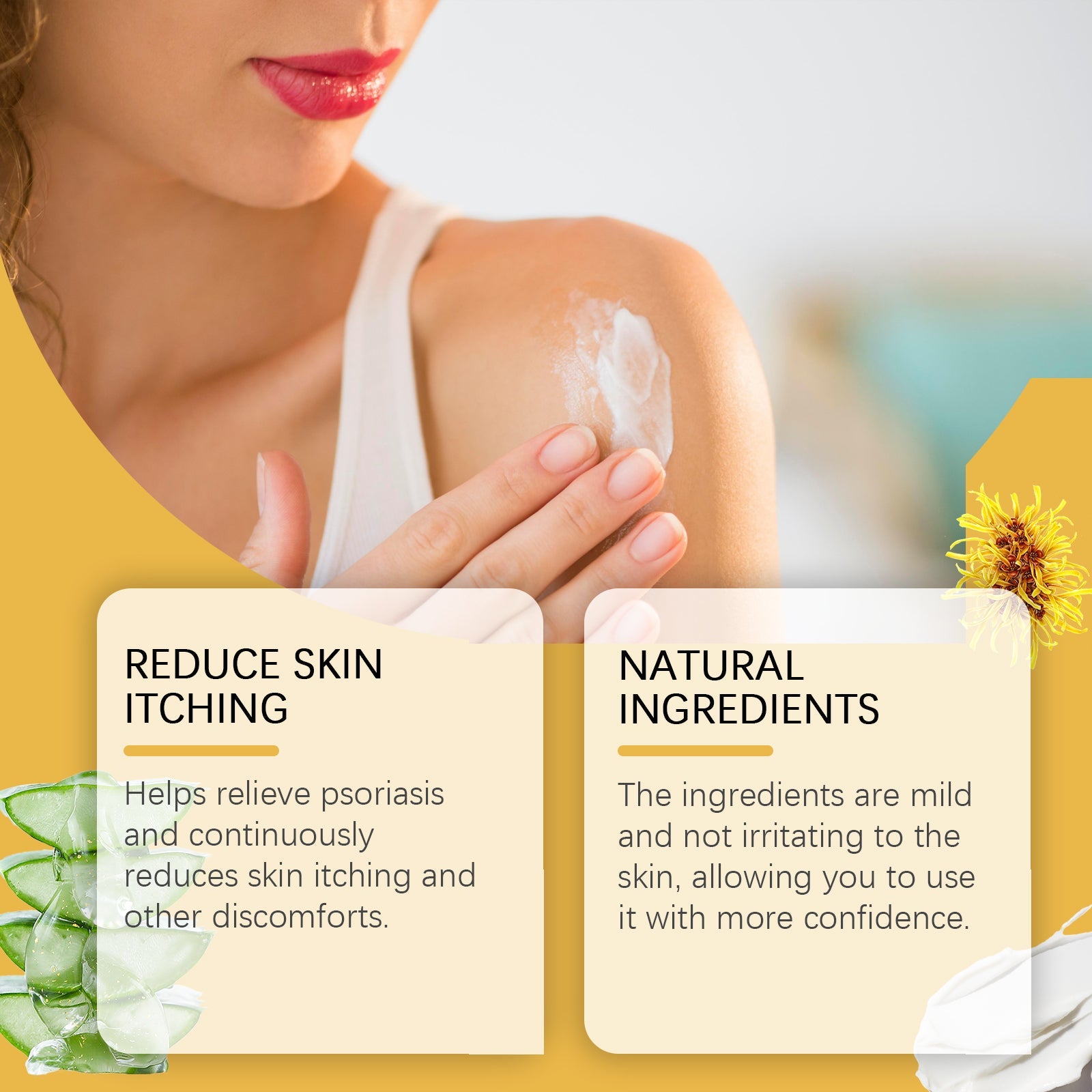 Bee-Venom Cowhide Moss Cream For Itchy Redness, Relieving Itching And Improving Skin Topical Care Cream