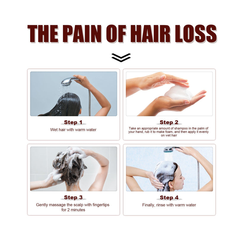 Hair Conditioner, Cleanse Scalp Moisturize Thick Hair And Smooth Hair Shampoo