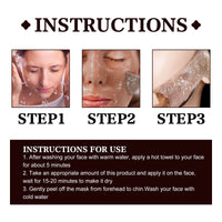 Black Tea Extract Cleansing Mask, Clean And Delicate Pore Brightening Skin Rejuvenating Daub Type Facial Mask