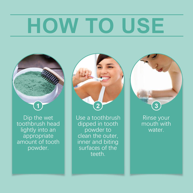 Oralhoe Mint Fresh Breath Powder Teeth Cleaning Decontamination Daily Care Mouth Clean And Fresh