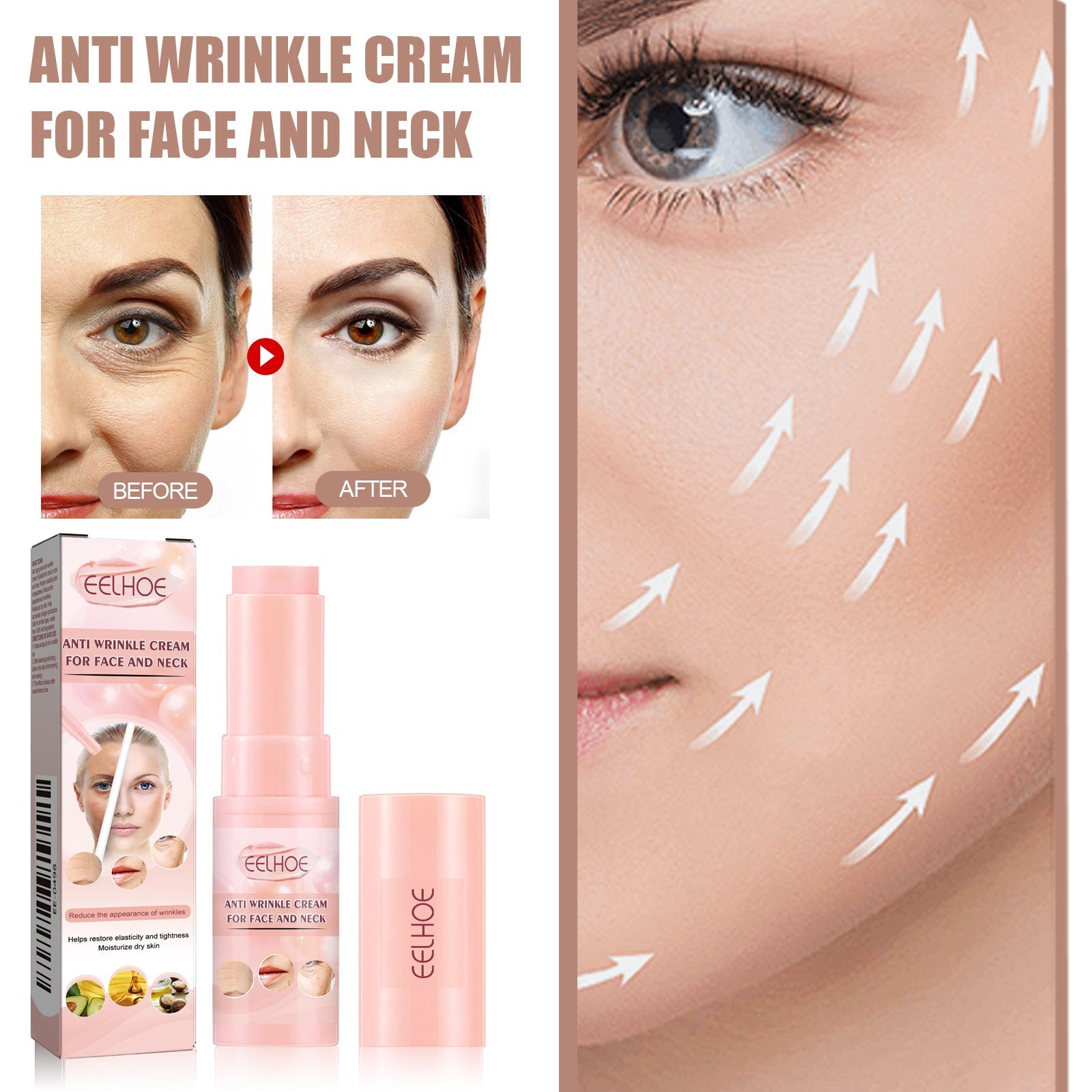 EELHOE Facial Balm For Fine Lines, Hydrating, Firming, Hydrating And Repairing Skin Care Balm