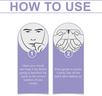 Ximonth Anti-Snoring Sleep Patch Pampering A Comfortable Night's Sleep To Relieve Nasal Discomfort Anti-Snoring Care
