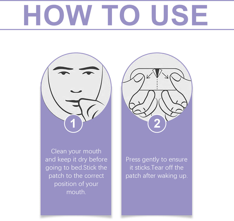 Ximonth Anti-Snoring Sleep Patch Pampering A Comfortable Night's Sleep To Relieve Nasal Discomfort Anti-Snoring Care