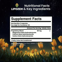 60 capsules of levorotatory LIPOZE liposomes