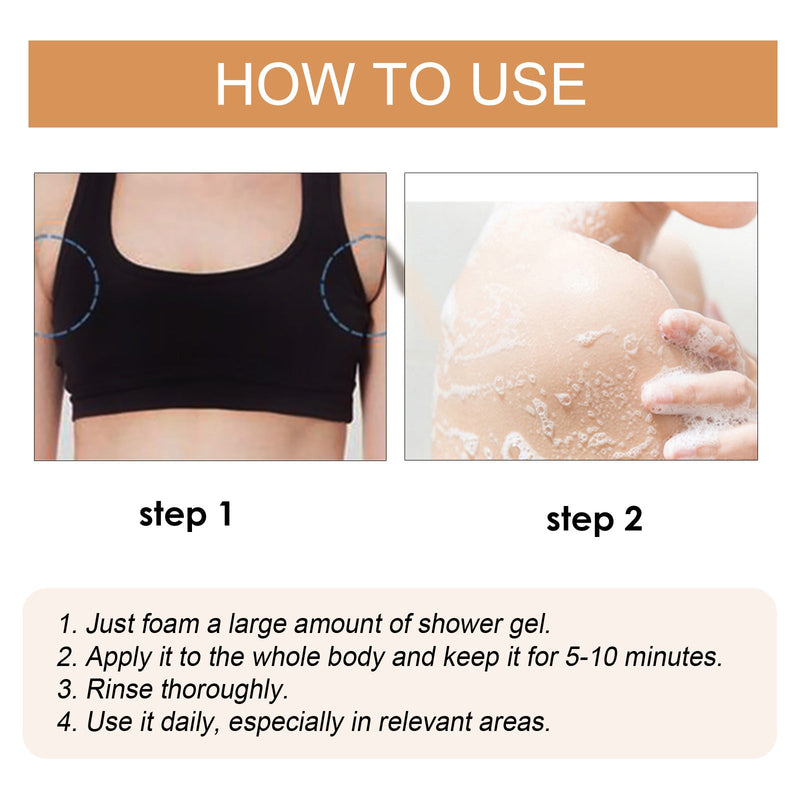 Ginger Lymphatic Body Shaping Body Wash, Cleans And Relieves Lymphatic Swelling, Slimming And Firming Skin