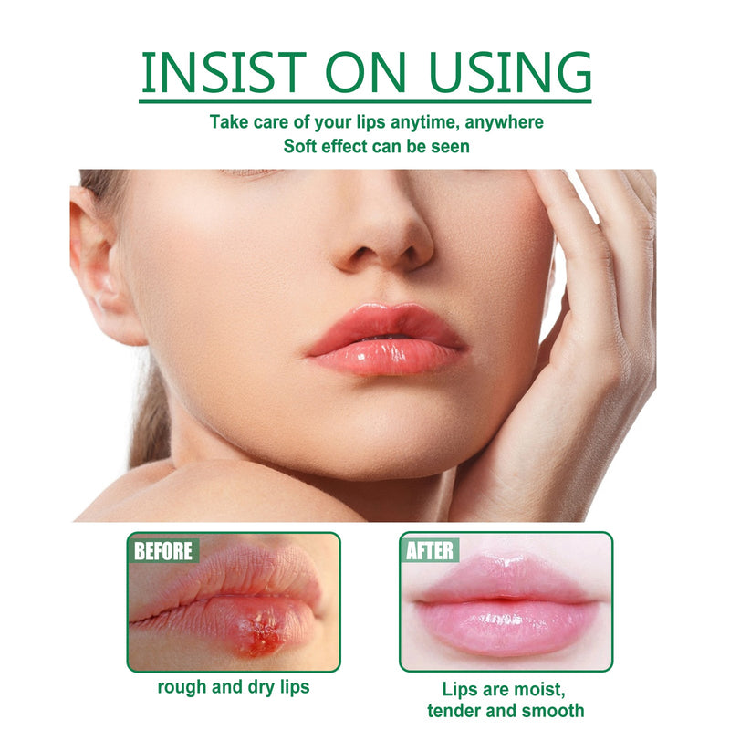 South Moon Herbal Lip Balm - Repairs Dry Cracked Lips, Moisturizing Care