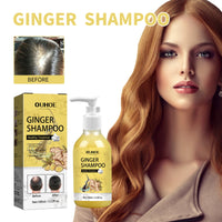 Ginger Dense Hair Shampoo, Moisturizes Reduces Itchiness, Strengthens Dense And Fluffy Hair Care Shampoo