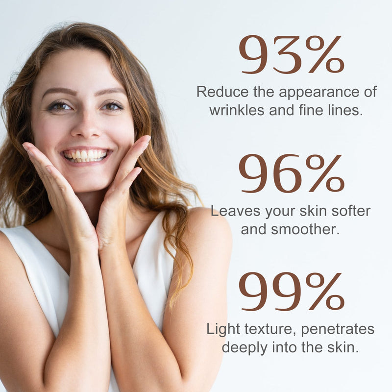 OUHOE Caffeine Face Anti-Wrinkle Serum - Firming Brightening Skin Care