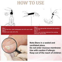 EELHOE Nail Repair Solution, Hands And Feet Nail Repair Moisturizing Clean And Remove Gray Nail Repair Solution