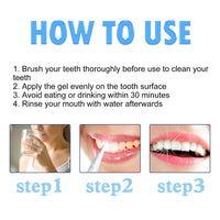 West&Month Teeth Brightening Repair Gel, Oral Care Beauty Cleaning Teeth White Brightening Pen