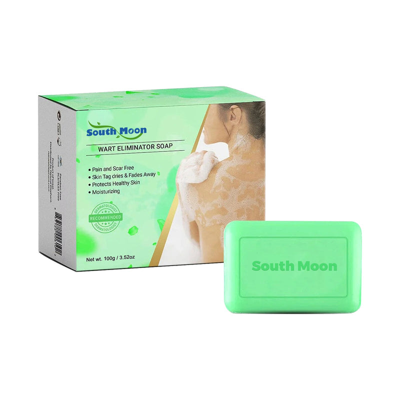 South Moon Skin Tag Removal Rubber Band, Remove Moles Remove Warts Face Neck Flesh Granule Body Cleansing Soap