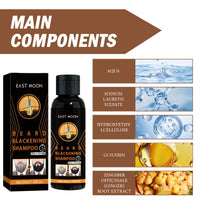 Shampoo Men's Hair Cleansing Moisturizing Massage Treatment Smoothing Dark Hair Shampoo
