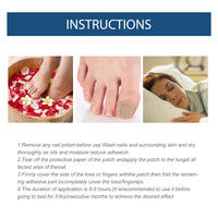 EELHOE Fungal Nail Patches, Toenail Care Soft Nail, Inlay Nail And Thickening Nail Repair Patch