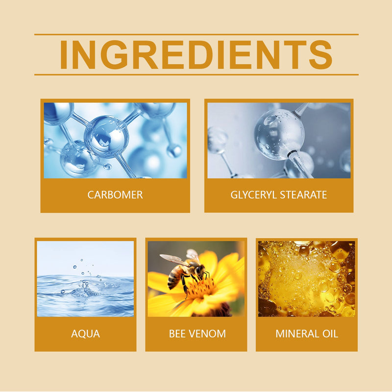 Bee-Venom Facial Cream, Gentle Moisturizing And Brightening Skin Delicate Delicate Skin Care Cream