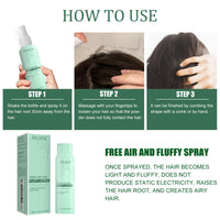 EELHOE No-Wash Dry Hair Spray, Air Fluffiness Remove Oil Dry And Cool Shampoo-free Dry Hair Agent