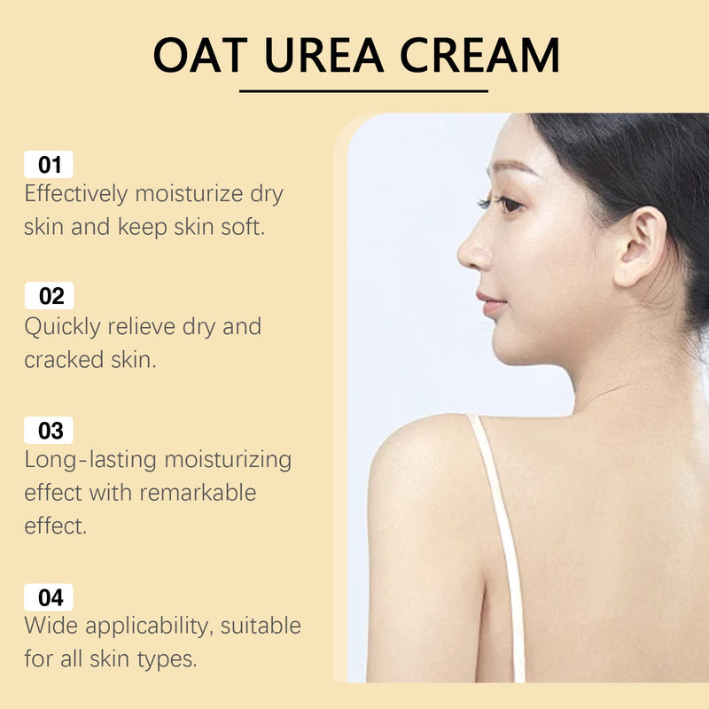 Oat Moisturizing Urea Cream Moisturizes Skin Deep Maintenance Pamper Skin Skin Care Cream