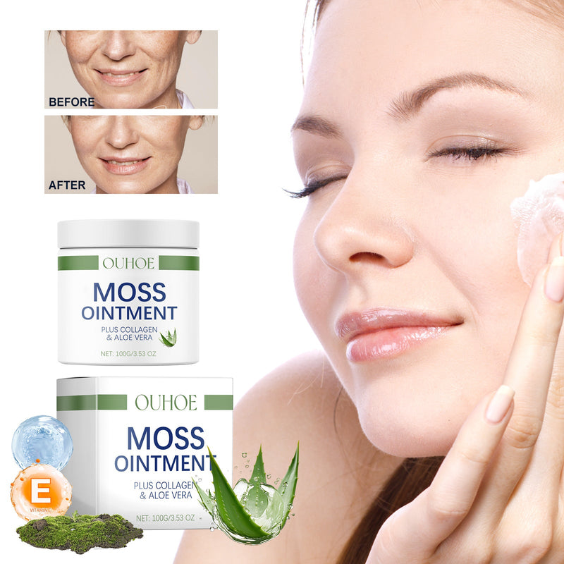 Anti-Wrinkle Moisturizing Cream, Face Collagen Hydrating Anti-Wrinkle Aloe Essence Moisturizing Refreshing Skin Care Cream