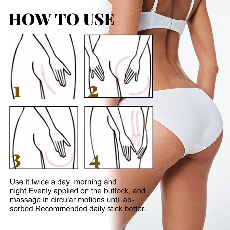 EELHOE Butt Treatment Essential Oil Highlights The Curves Of The Hips, Tightens The Hips And Moisturizes The Hips Massage Treatment Essential Oil