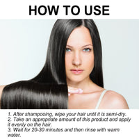 Straightening Hair Cream, Repair Damaged Dry Split Hair Smoothing Straightening Mask