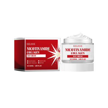 Nicotinamide Collagen Cream, Hydrating Whitening Skin Repair Melanin Day Cream Night Cream