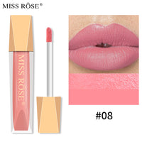 Matte Lip Gloss Liquid Pearlescent Lip Gloss Non Fading Non Stick Cup Velvet Lip Glaze Lipstick