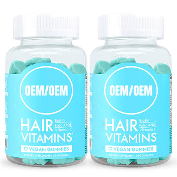 hair skin nails hair gummies Collagen Biotin Gummies