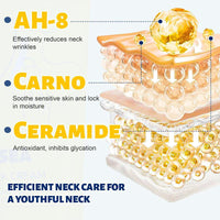 Long lasting moisturizing and wrinkle reducing neck cream