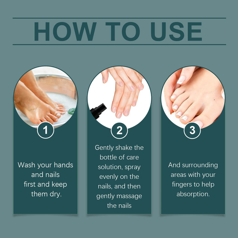 Nail Care Spray Hand, Foot And Gray Nails Gentle Repair Bright Nails Soft Nails Moisturizing Treatment