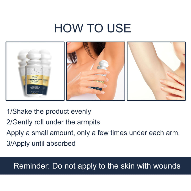 EELHOE Underarm Deodorant, Refreshing Portable Roll-On For Long-Lasting Fragrance Under Arms